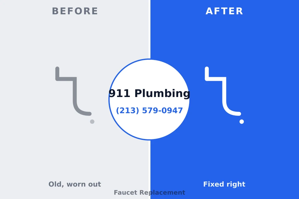 Before and after: plumbing repair Moab, UT